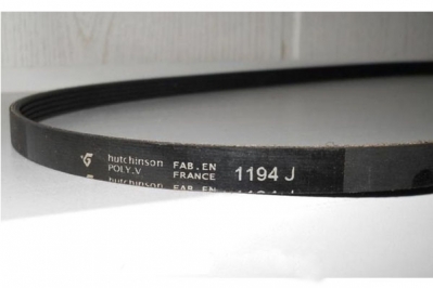 Ремень черный для стиральной машины Hutchinson 1194 J5 EL