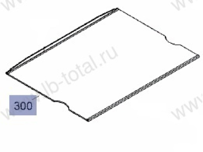 Стеклополка в сборе