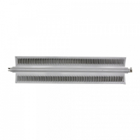 ТЭН конвекторный 1500W(750+750), Al, клеммы под разъем, L480/453мм, Х-образный 110х38мм, 2 режима, 220V