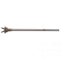 ТЭН радиаторный 1000W, клеммы под стержневой термостат, G1", правая резьба, L390мм, 220V